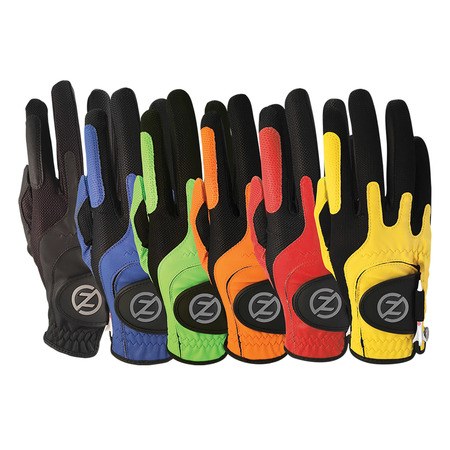 ZERO FRICTION Men's Synthetic Performance Golf Glove, Multicolor, RH GL00027